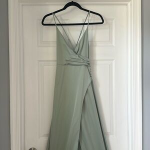 Sage green Lulus dress